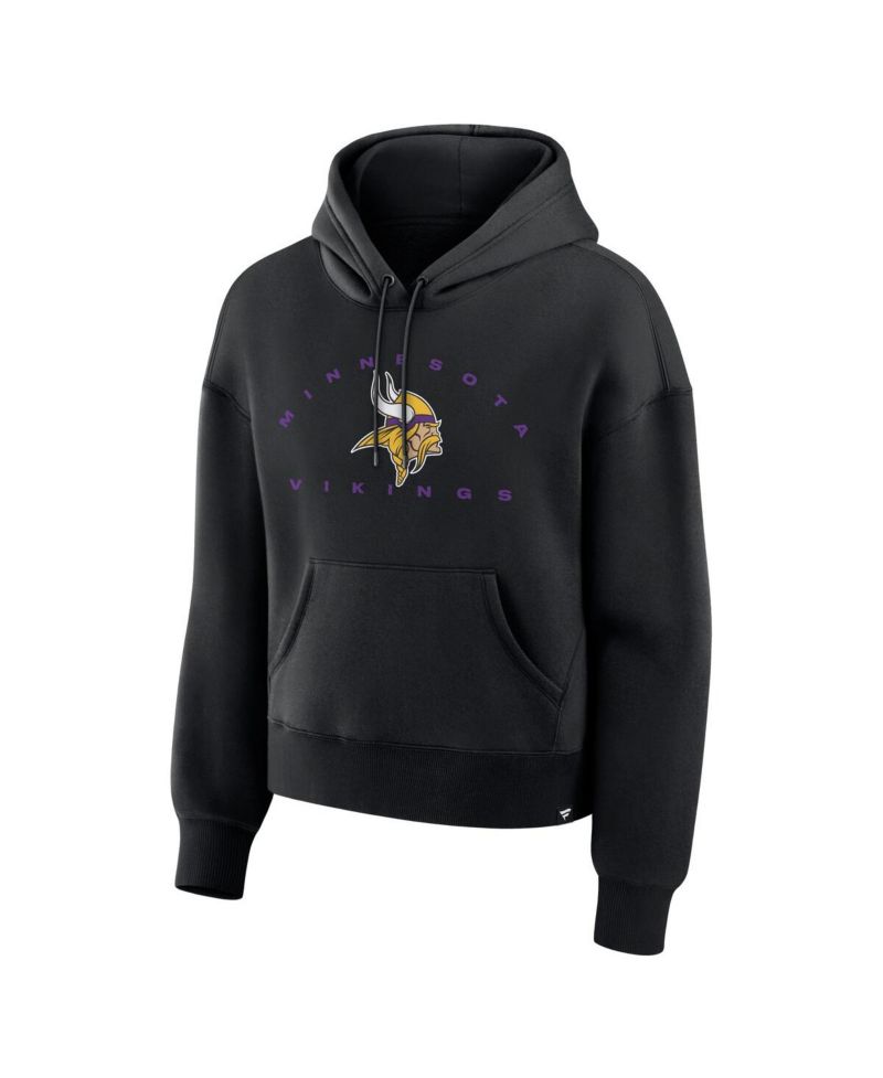 Women's Black Minnesota Vikings Eligible Receiver Legacy Pullover Hoodie