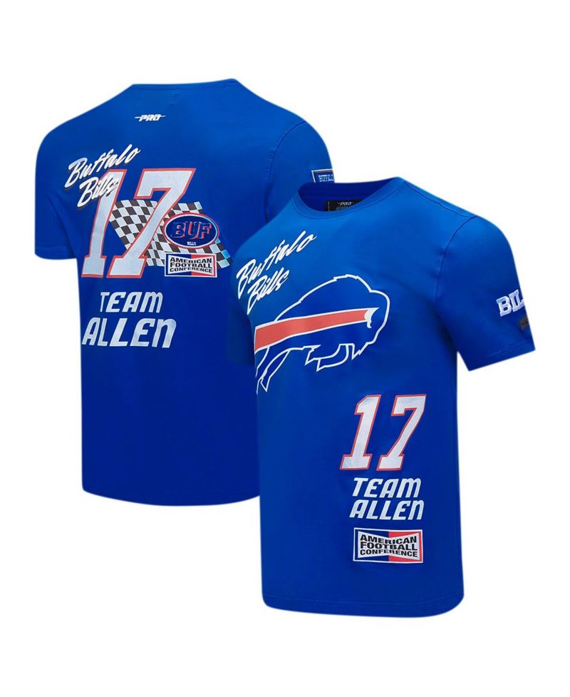 Men's Josh Allen Royal Buffalo Bills Fast Lane Name & Number Player T-Shirt