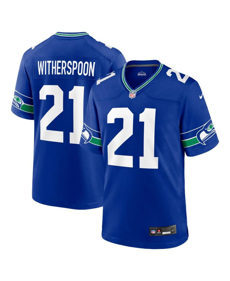 Men's Devon Witherspoon College Seattle Seahawks 2023 NFL Draft First Round Pick Game Jersey