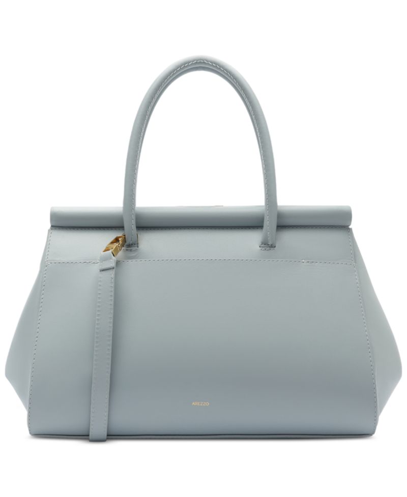 Morgan Medium Turn-Lock Tote Handbag