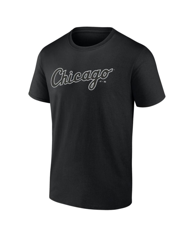 Men's Black Chicago White Sox Wordmark T-Shirt