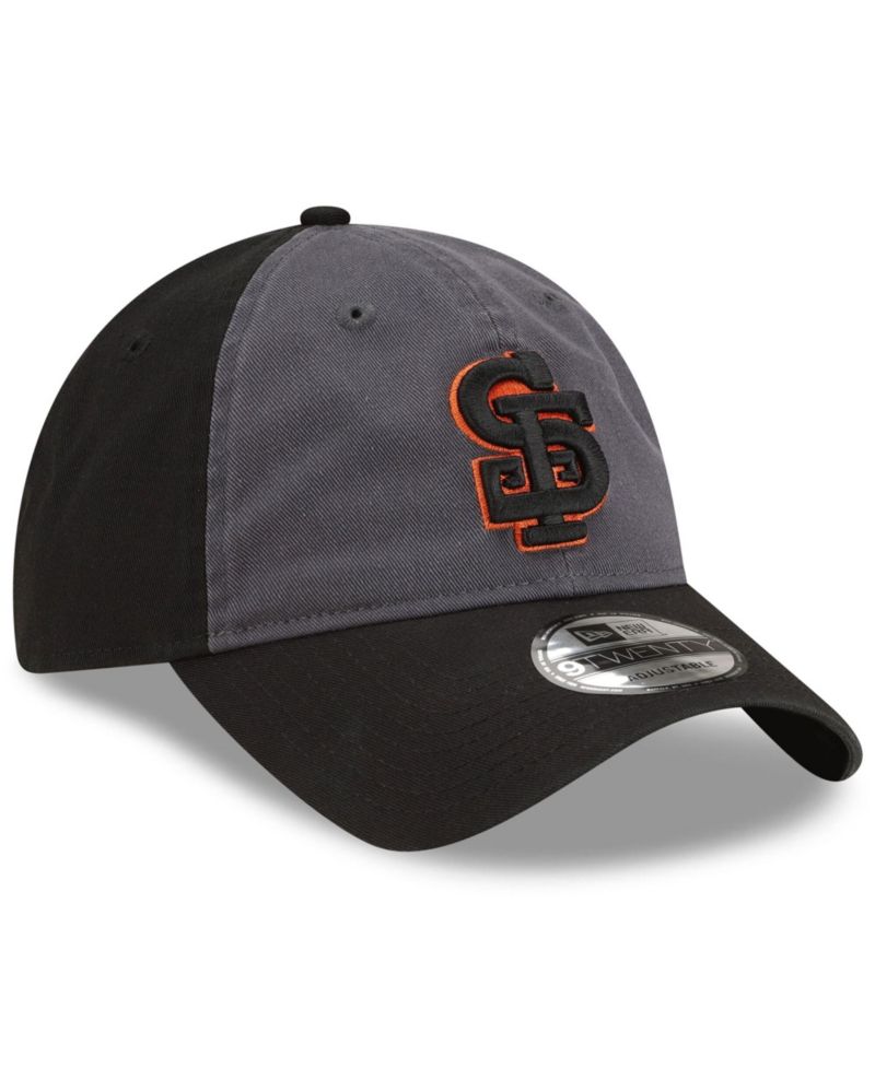 Men's Gray/Black San Francisco Giants Replica Alternate 9TWENTY Adjustable Hat