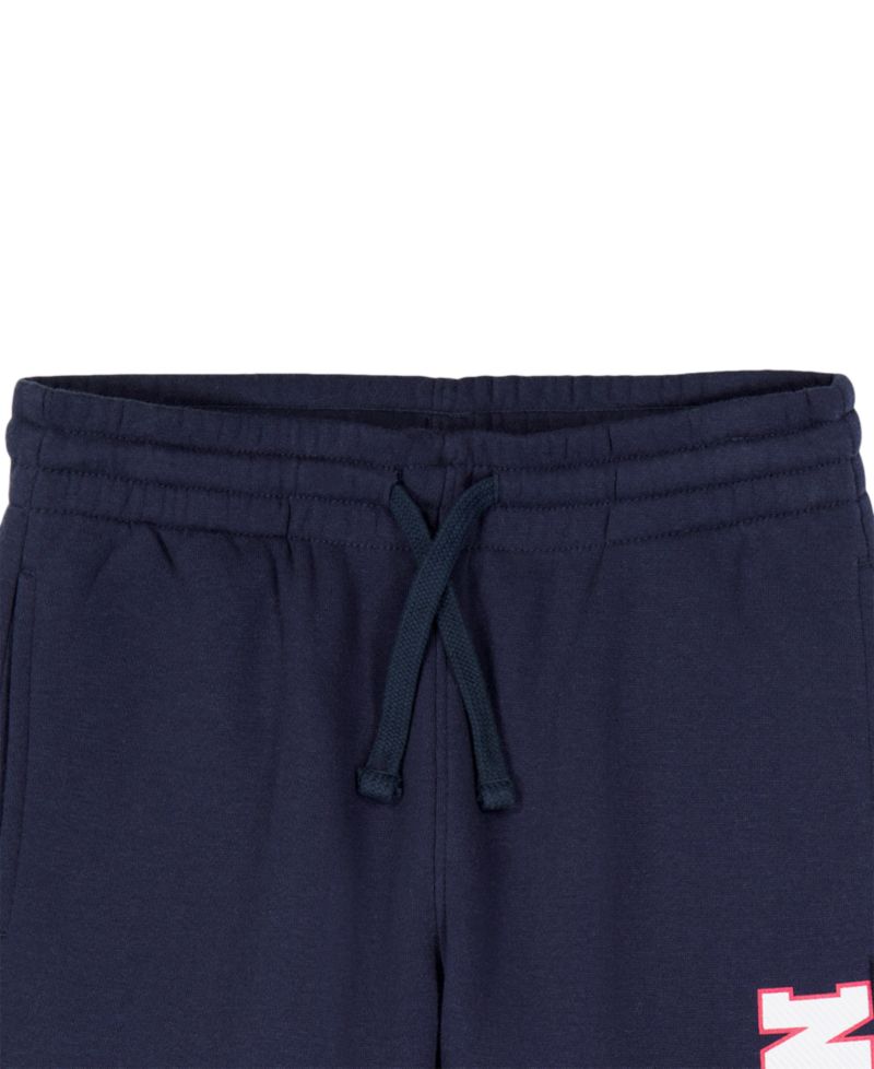 Boys' 2T-7 Logo Print Fleece Joggers
