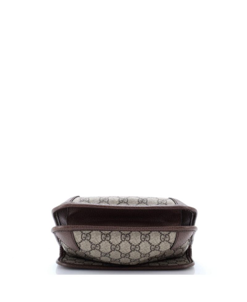 Small Neo Vintage Flap Messenger GG Coated Canvas