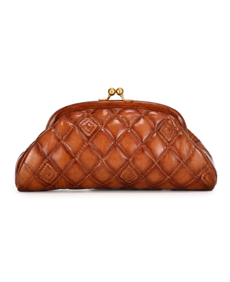 Petunia Quilted Mini Beauty Clutch Handbag