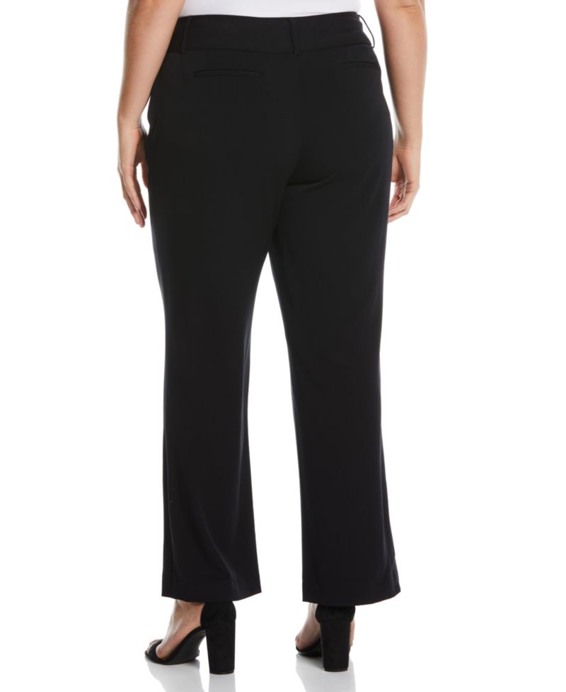 Petite Curvy Fit Boot Cut Pants
