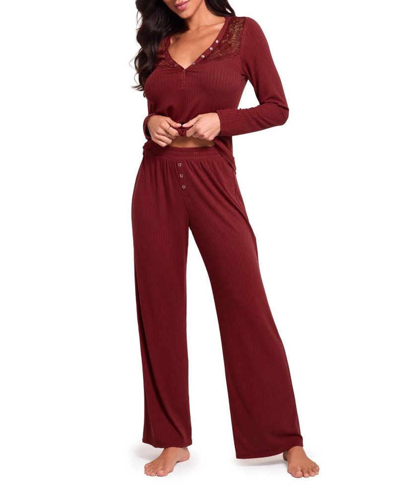 Women's Zahra Long Sleeve Top and Pants Pajama Set