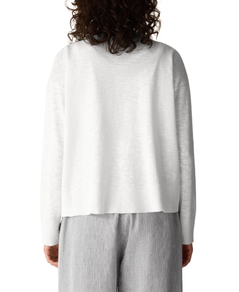 Women's V-Neck Long-Sleeve Cardigan Sweater
