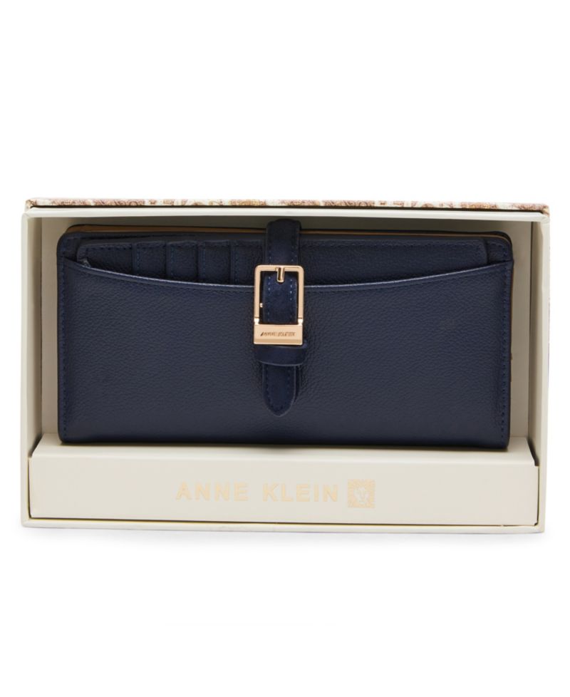 Buckled Design Bifold Wallet