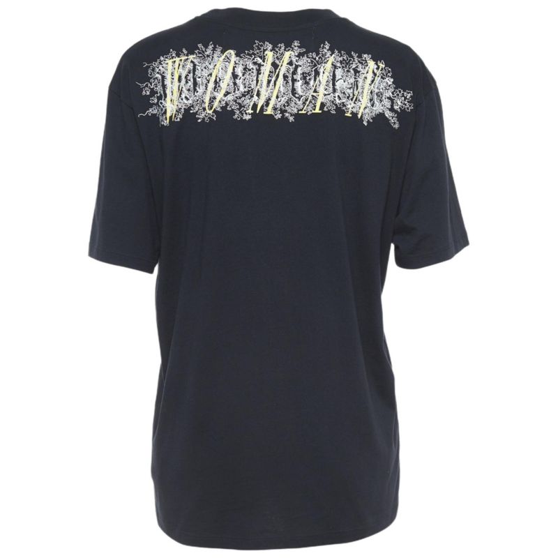 Women's Retro Print Cotton Half Sleeve T-Shirt