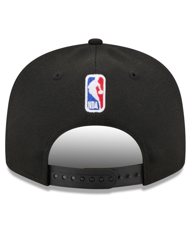 Men's Black Charlotte Hornets 2026 NBA Draft Crystal 9FIFTY Snapback Hat