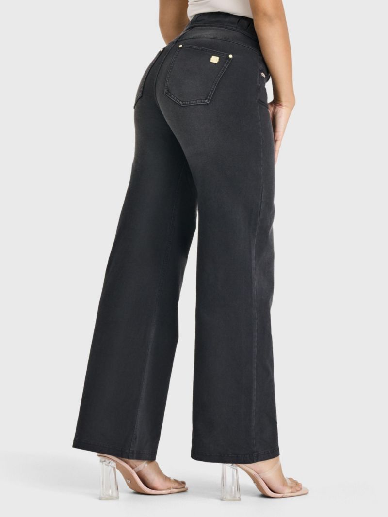Women's High-Rise Shaping Wide Leg Jeans