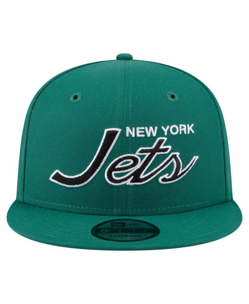 Men's Green New York Jets Core Team Script 9FIFTY Snapback Hat
