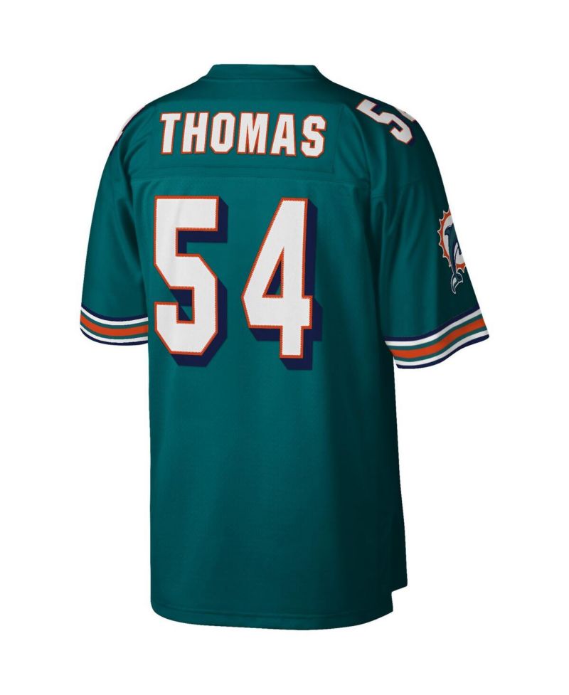 Men's Zach Thomas Aqua Miami Dolphins Legacy Replica Jersey