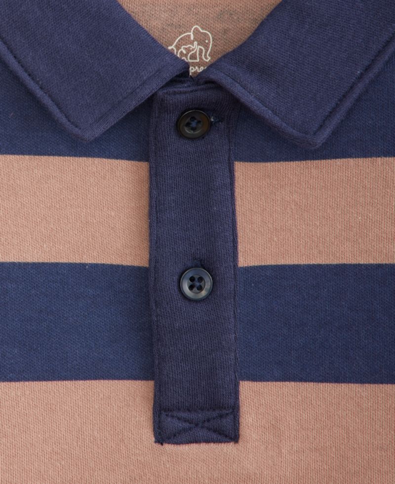 Baby Boys' 3M-24M Mix & Match Short-Sleeve Rugby-Stripe Polo T-Shirt