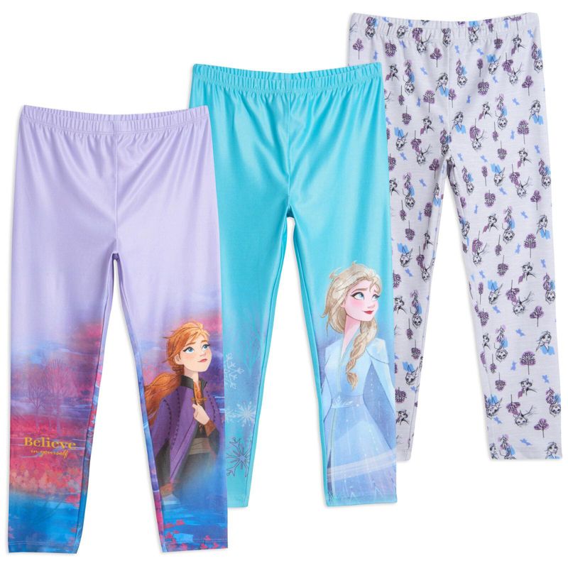 Girls' 3-Pack Leggings