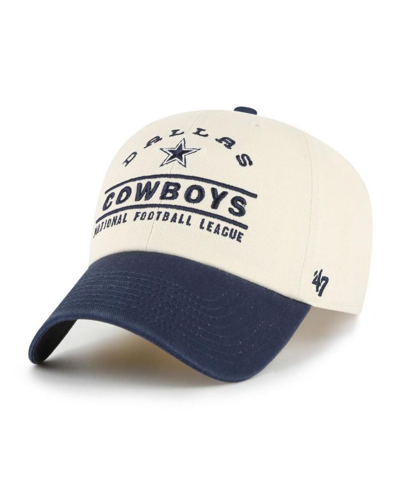 Men's Natural Dallas Cowboys Windham Clean Up Adjustable Hat