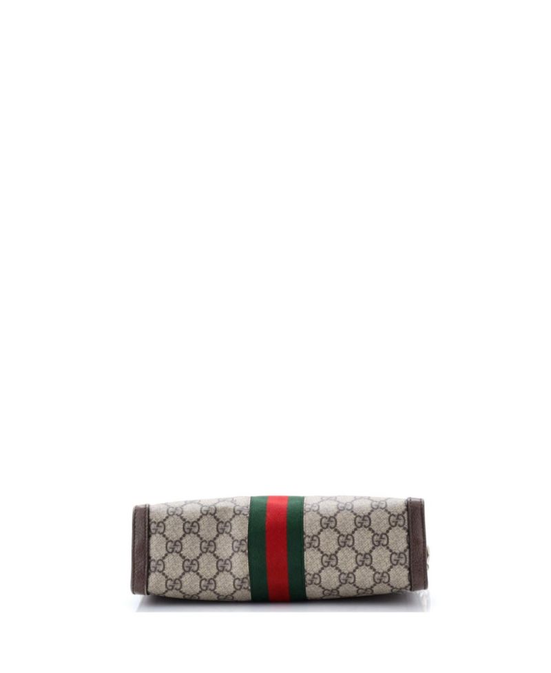 Small Ophidia Chain Shoulder Bag GG Coated Canvas