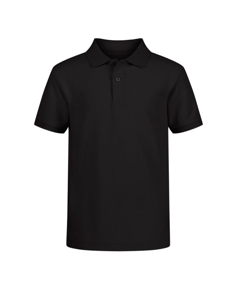 Big Boys Uniform Stretch Double Piqu&eacute; Polo