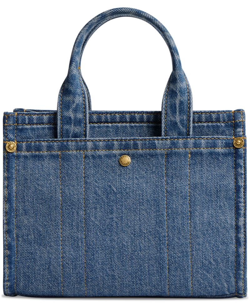 Mini Denim Cargo Tote 20