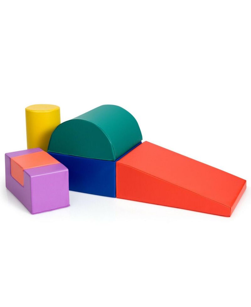 Foam Stackable Soft Climb Crawl Play Set, 6-Piece Set