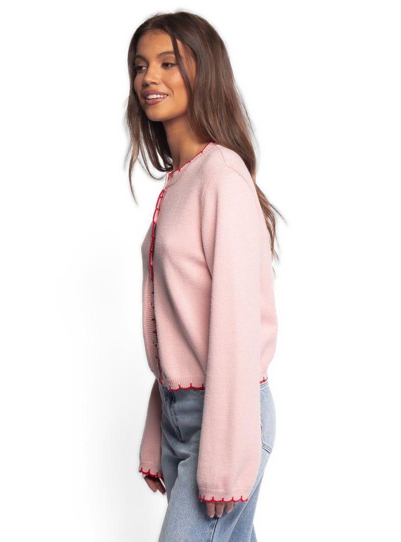 Women's Payton Scallop Cardigan