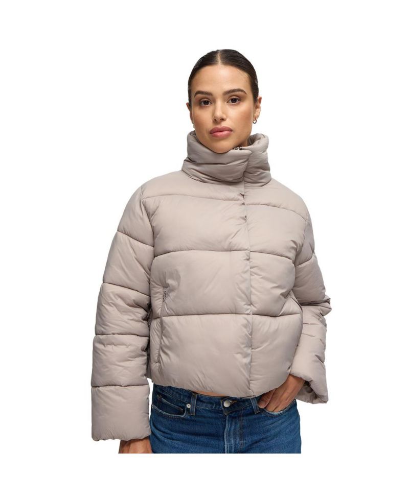 Maternity Ingrid + Isabel Short Puffer Jacket