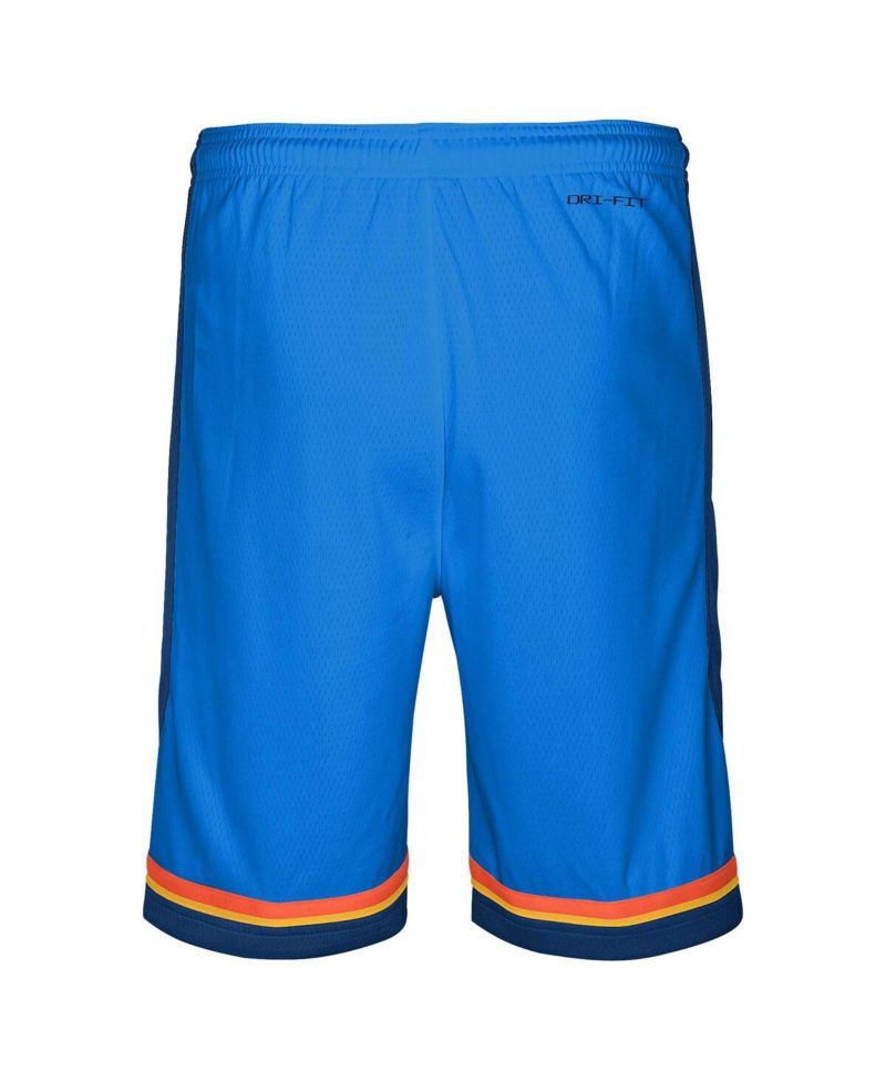 Big Boys and Girls Blue Oklahoma City Thunder Swingman Performance Shorts – Icon Edition
