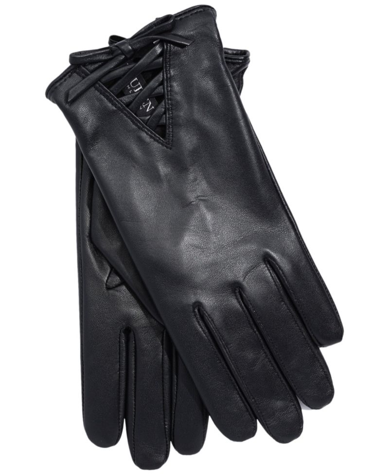 Lace-Up Bow Gloves