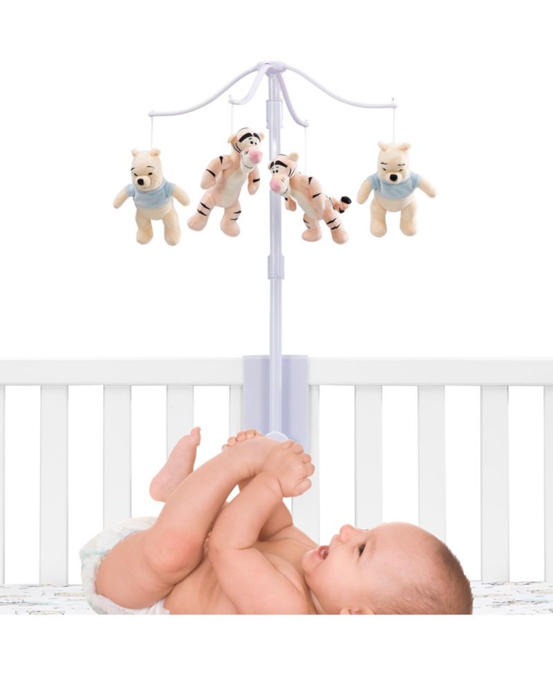 Disney Baby Winnie the Pooh Hugs Musical Crib Mobile