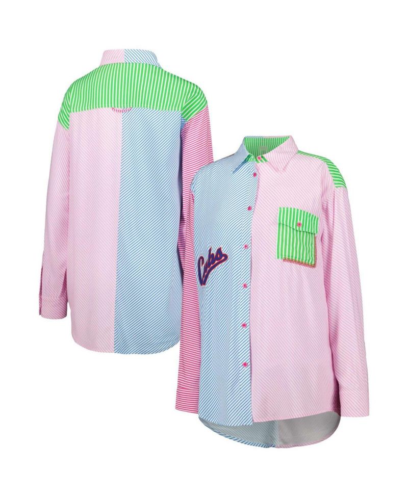 Women's Chicago Cubs Button-Up Shirt