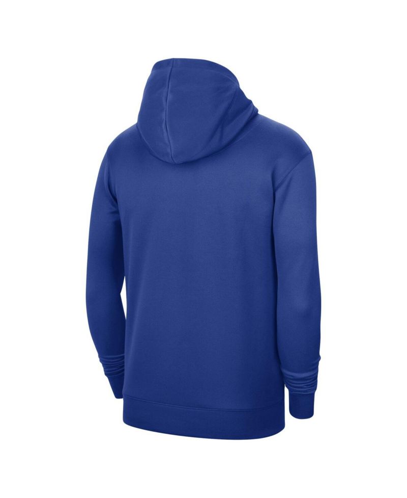 Men's and Women's Blue LA Clippers 2023/24 Performance Spotlight On-Court Practice Pullover Hoodie
