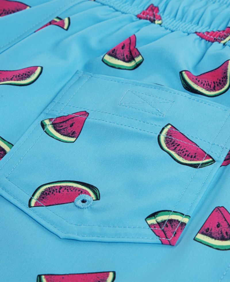 Boys' Printed Swim Trunks