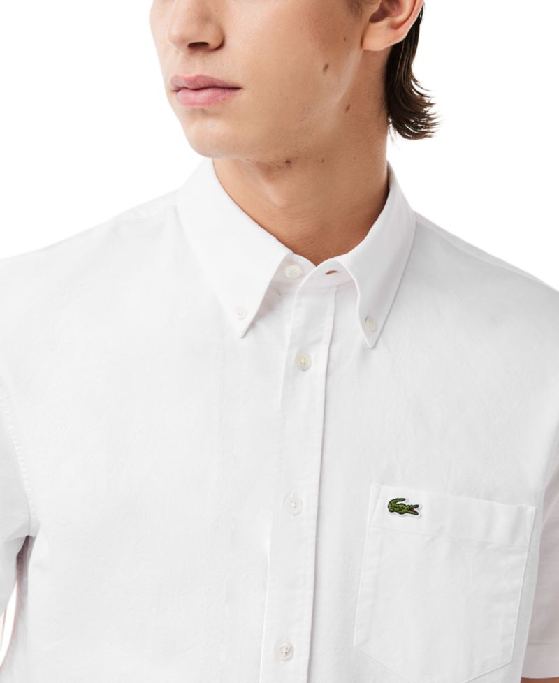 Men's Short Sleeve Button-Down Oxford Shirt