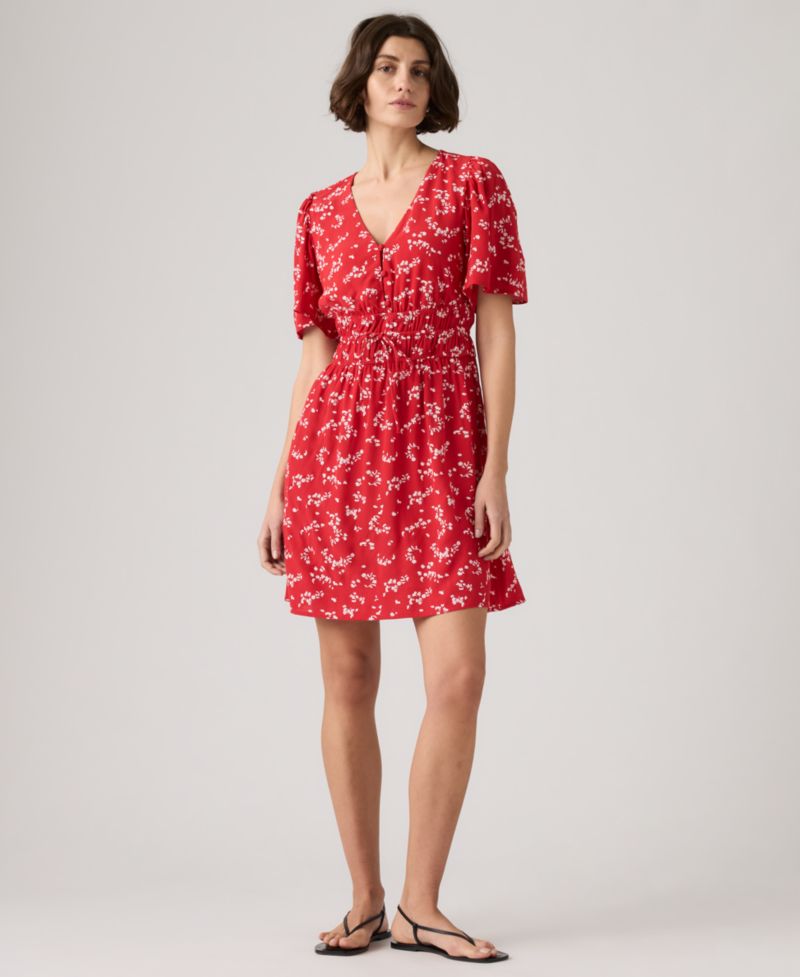 Women's Rylan V-Neck Mini Crepe Dress