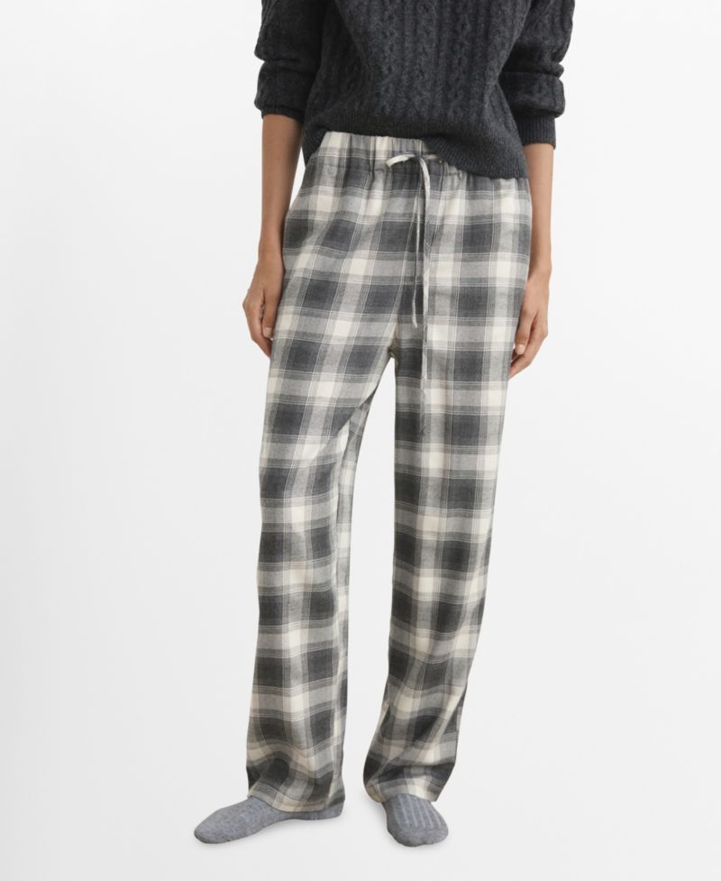 Women's Checked Flannel Pants