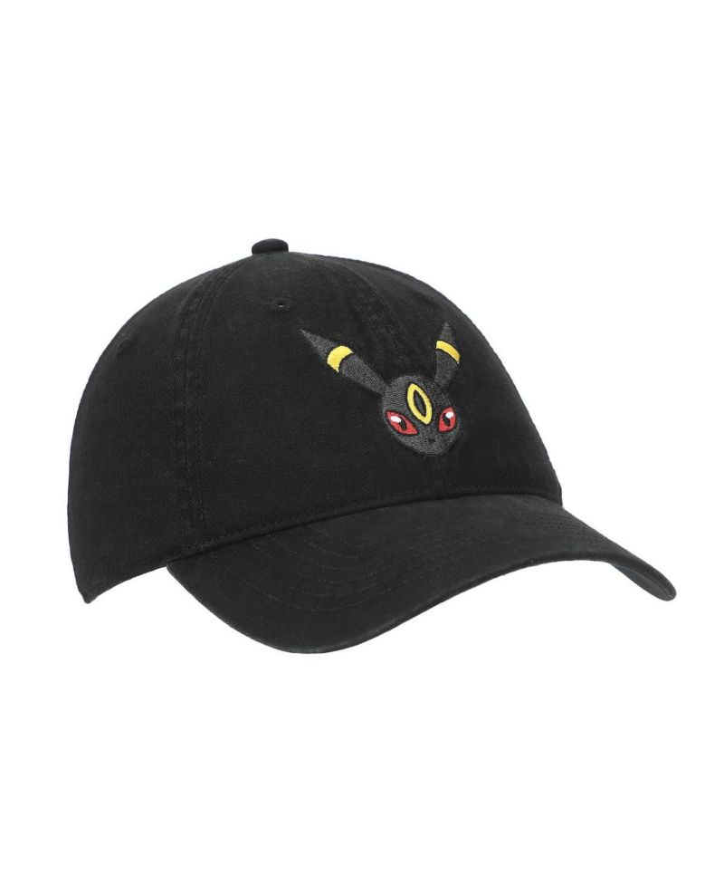 Men's Umbreon Face Black Unstructured Baseball Cap