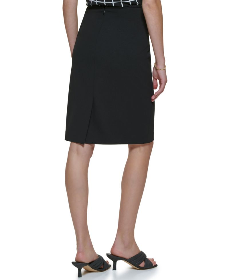 Women's Scuba Crepe Pencil Skirt