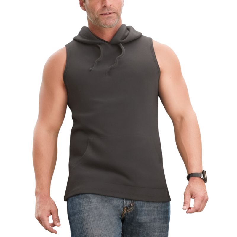 Tall Lightweight Muscle Hoodie Tee