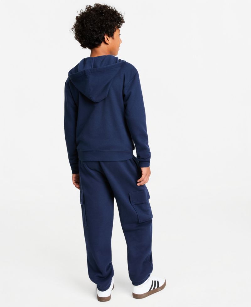 Boys' XS-XL Fleece Zip-Up Hoodie