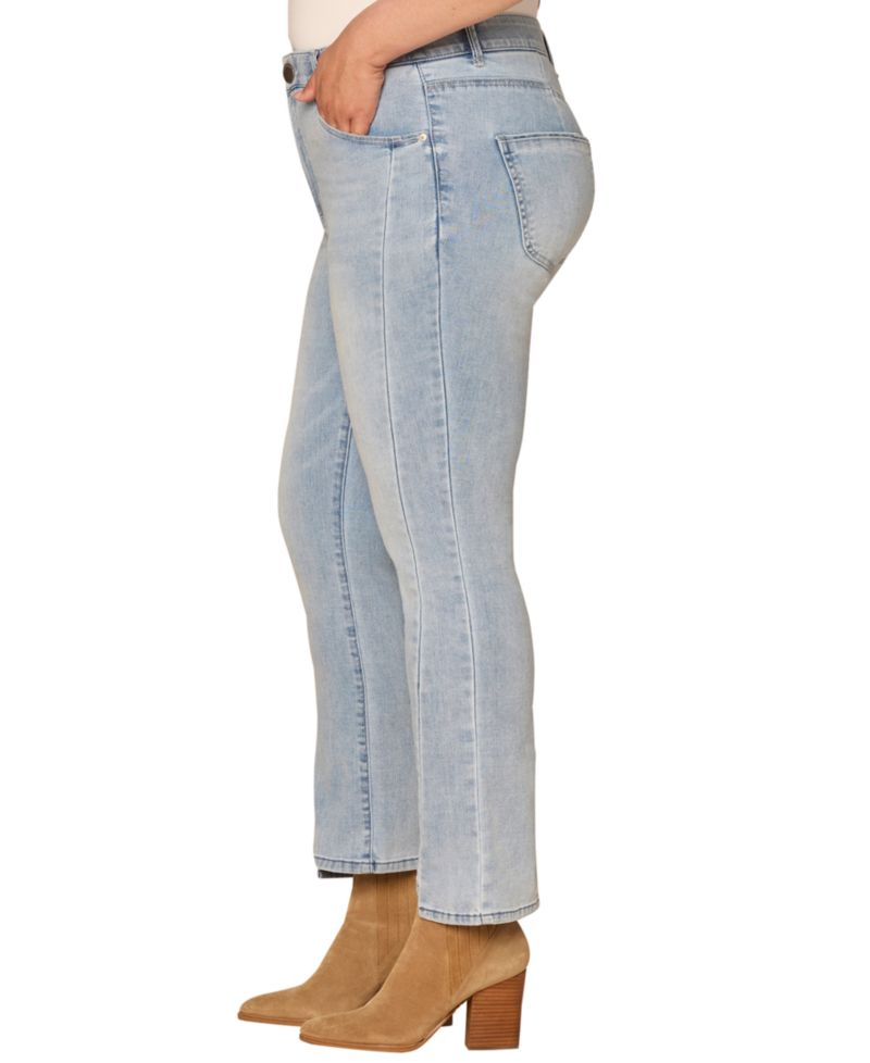 Plus AB Solution Kick Flare Leg Jeans