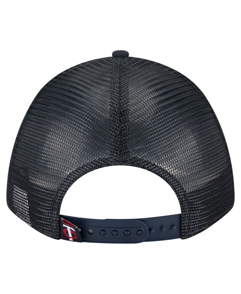 Men's Navy Minnesota Twins Minimalist 9FORTY A-Frame Adjustable Hat