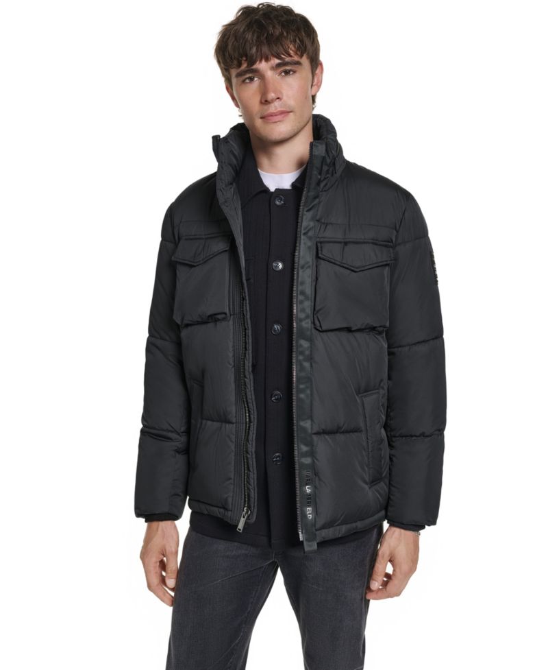 Men's Puffer with Chest Pockets