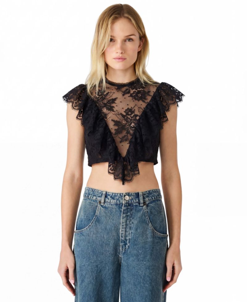 Women's Faya High Round Neck Top