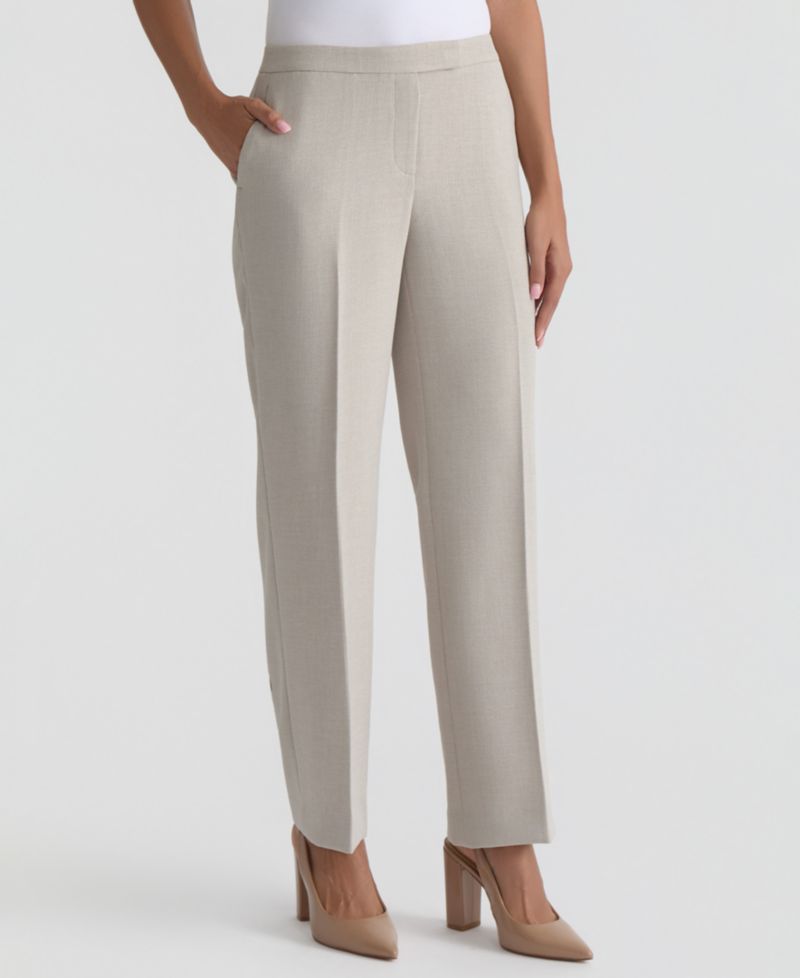 Women's High-Rise Extended-Tab Stretch Pants, Regular & Petite