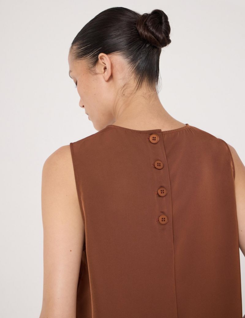 Women's Vera Satin Shell Top