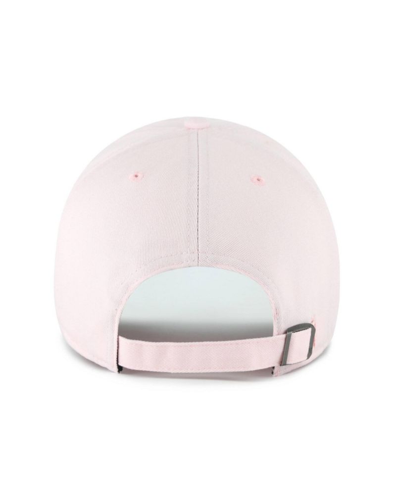 Men's and Women's Light Pink Chicago Cubs Pastel Clean Up Adjustable Hat
