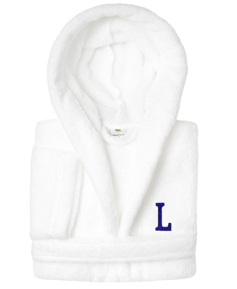 Personalized Kids Super Plush Hooded Bathrobe