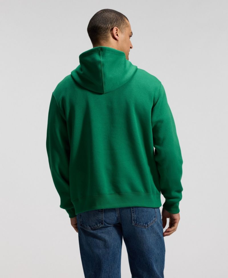 Men's Kelly Green Oakland Athletics Cooperstown Collection Heritage Hoodie
