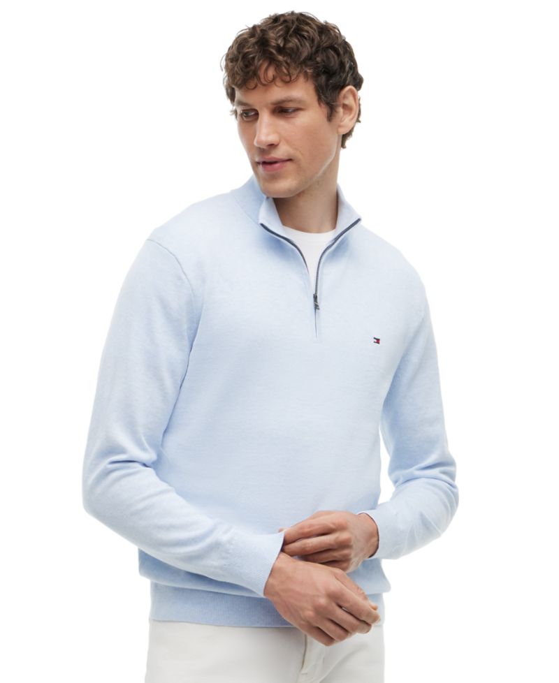 Men's Essential Quarter-Zip Knit Sweater